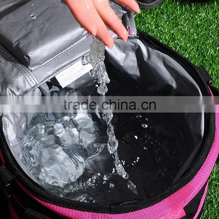 600D polyester Collapsible Pop-Up rolling cooler(Z-GB-010)