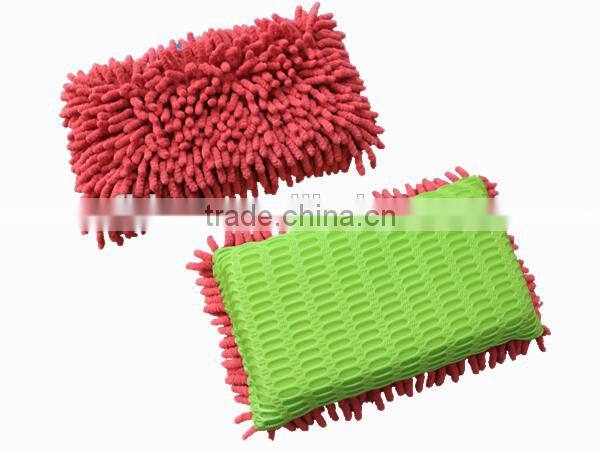 Microfiber house cleaning Square Car Washing Sponge