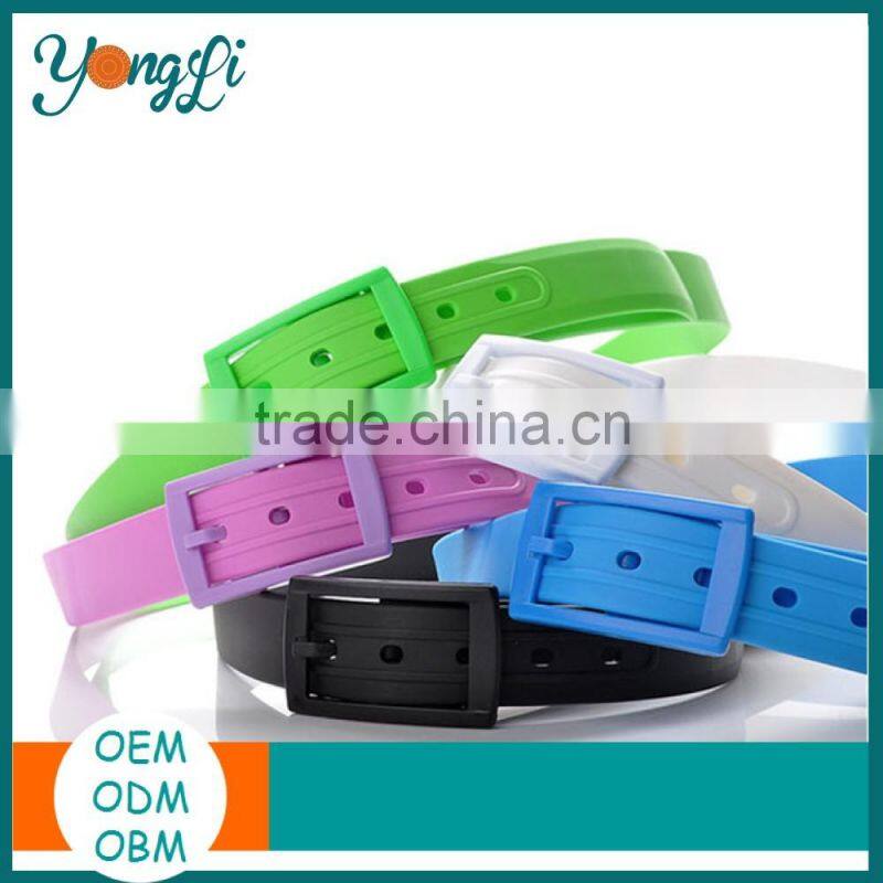 Promotion Silicone Belt Colorful Silicone Rubber Belt