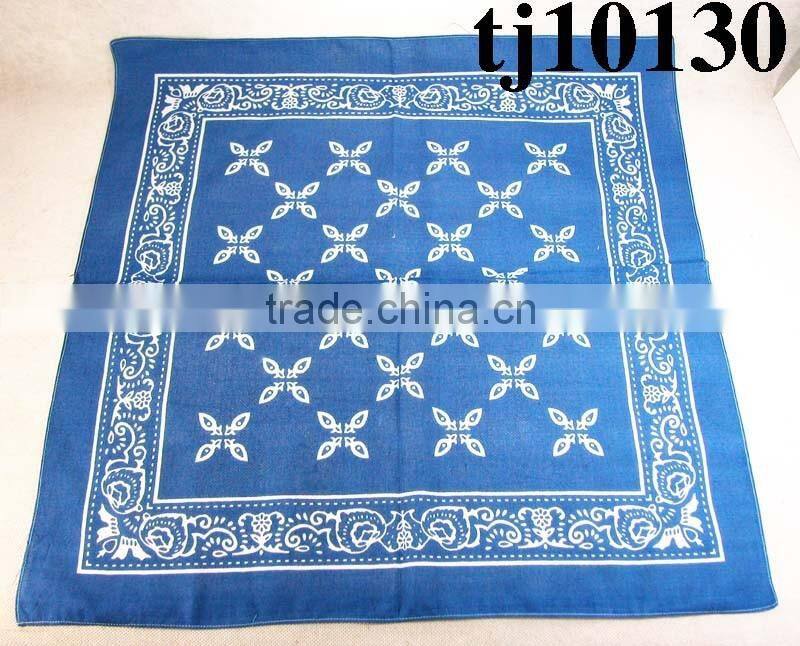 Cheap wholesale promotional 50*50cm custom printed bandana