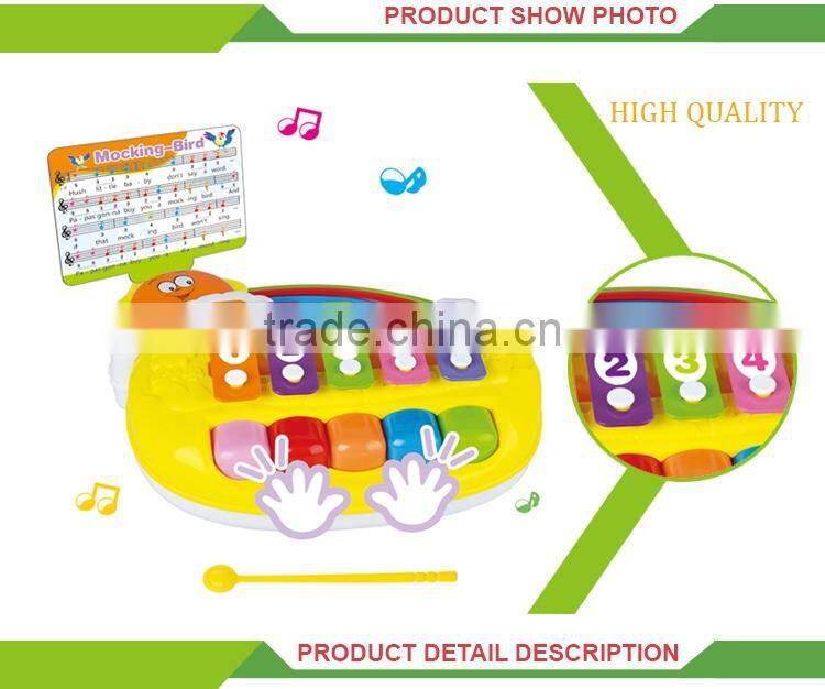 High quality baby musical instrument educational electron piano shell