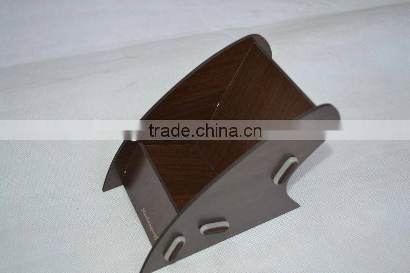 high quality wooden phone holder,wooden office storage box