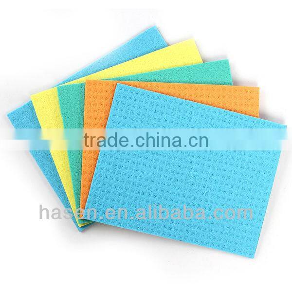 China manufacturer natural cellulose foam cleaning magic kitchen cleaning sponge bulk