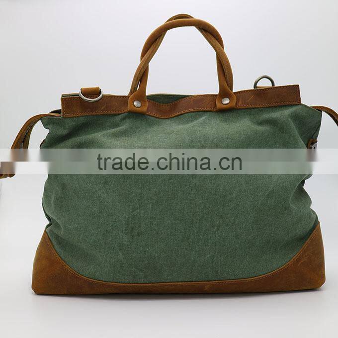 J8453h Casual Style Handbag Canvas Travel Bag