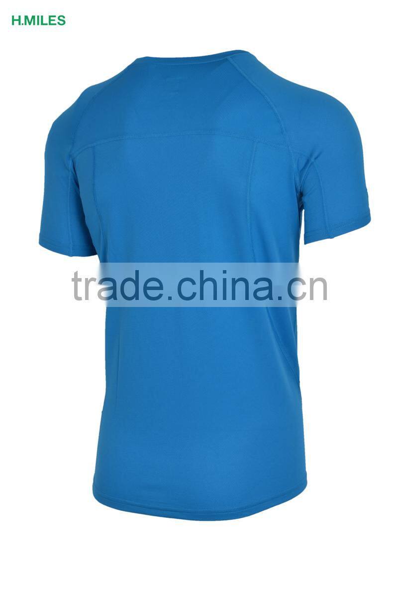 China manufacturing custom oversized round neck promotional t shirt with wholesale price