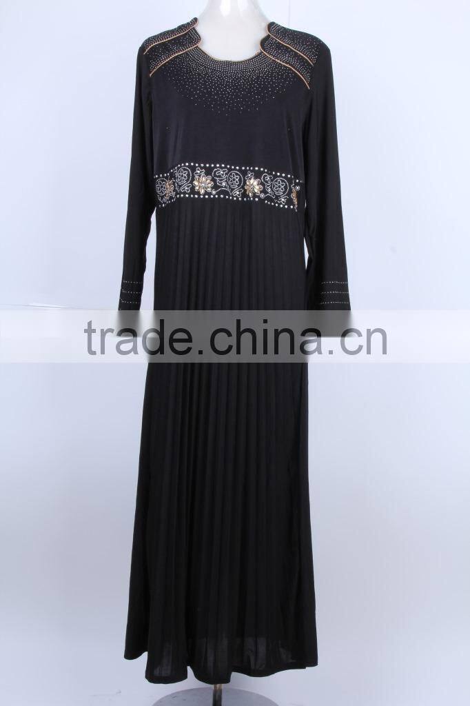 GZY wholesle cheap long maxi Muslim styles of dresses