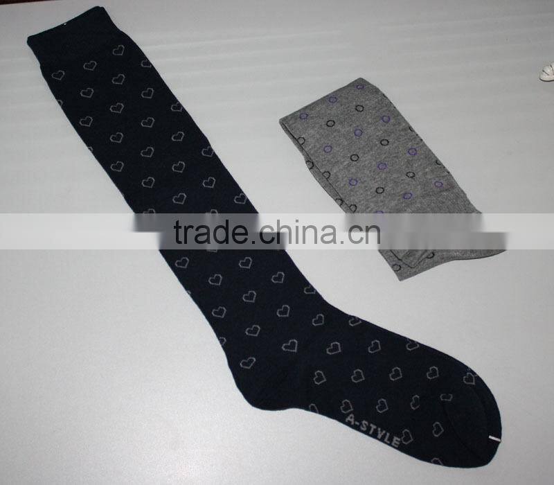 Classic style combed cotton 200 needles Daily life socks