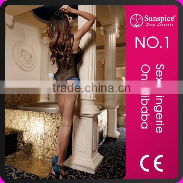 Sunspice Newest Sexy Mature Woman Lace Ttransparent Lingeries Hot