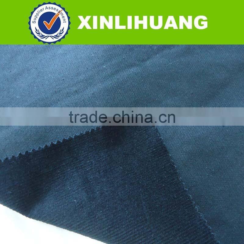 plain dyed wide wale cotton spandex stretch corduroy fabric