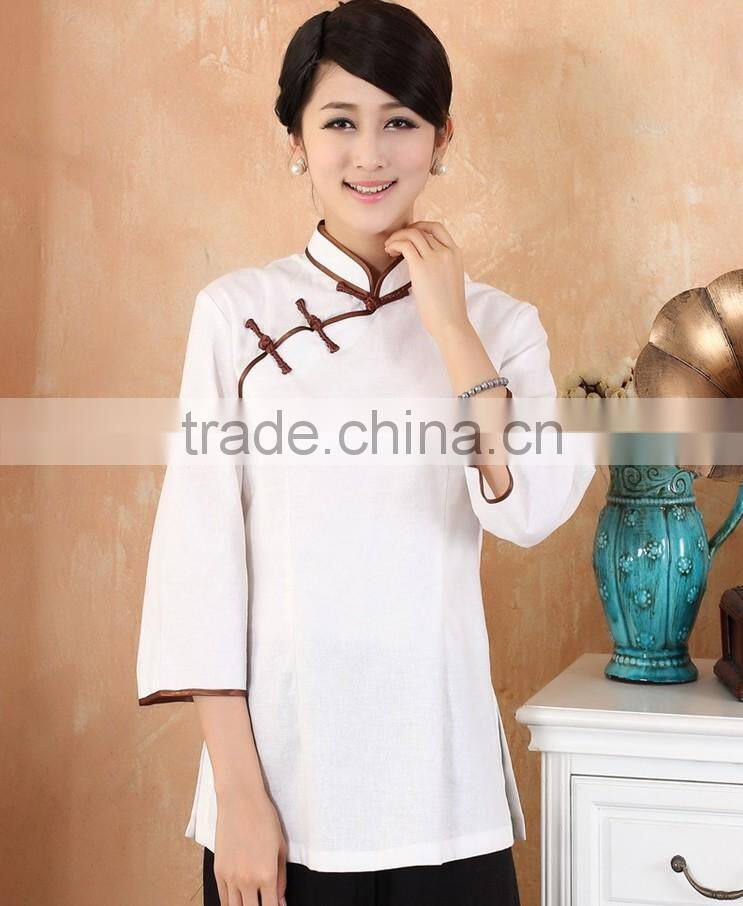 Chinese traditional work wear / hotel uniform
