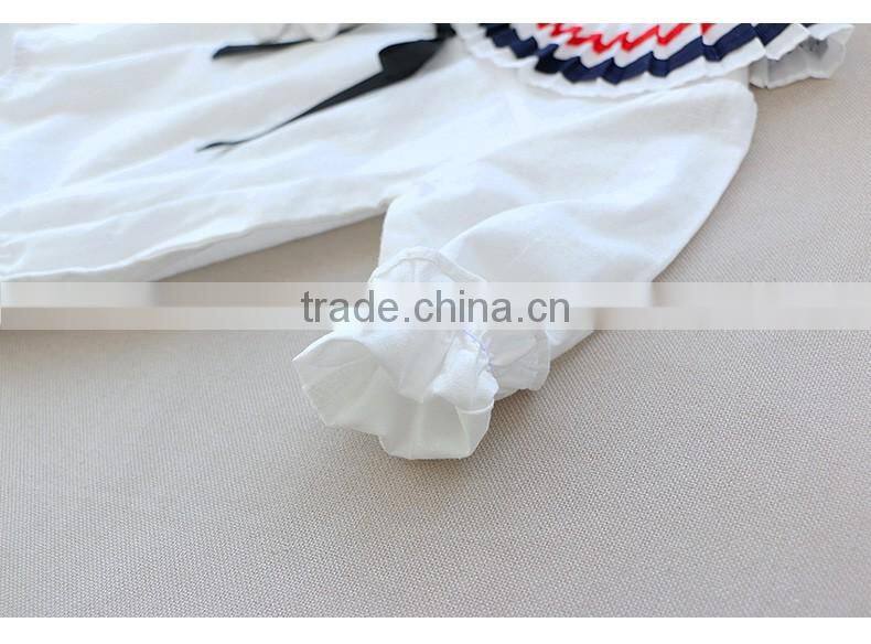 New Fashion Cape Collar Baby Cotton Girl Romper Onesie With Socks