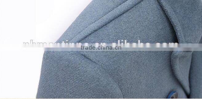 Top Fashion 2015 Luxurious Wool Men Coat Latest Coat Designs