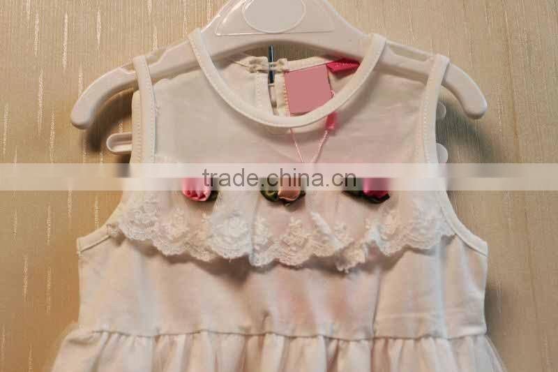 Simply Style Baby Sleeveless Dress Set Pattern Summer 2 Pcs Set 2016