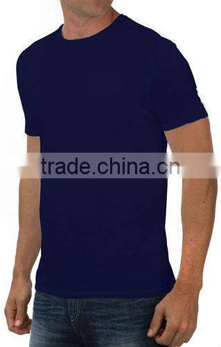 Plain Round Neck Single Jersey T-shirts/ Rib Neck T-shirts