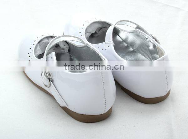 new design hot sales kids school leather shoes