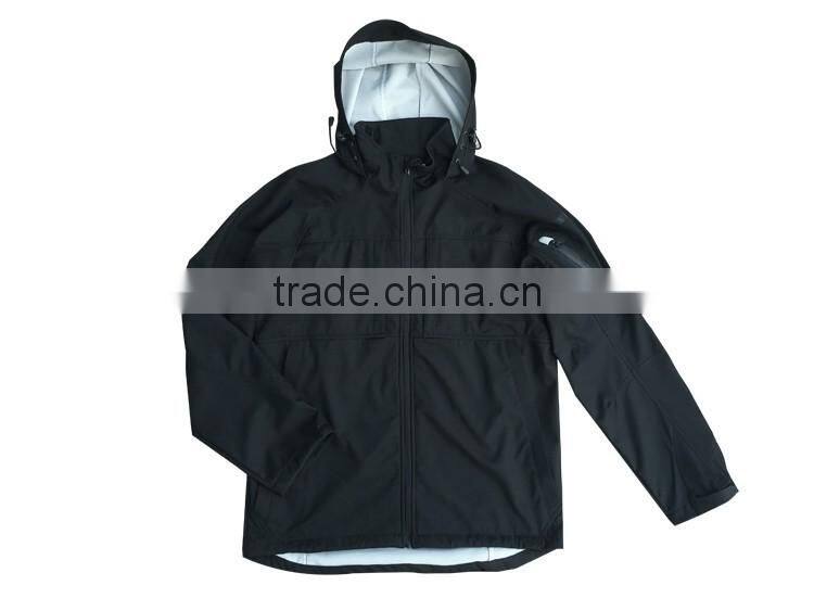 Men's european softshell material wind proof jacket