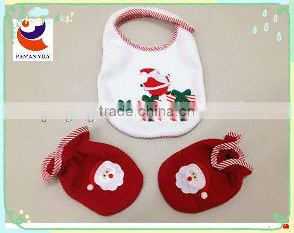 hot sale 2016 christmas cheap baby bib manufacturer