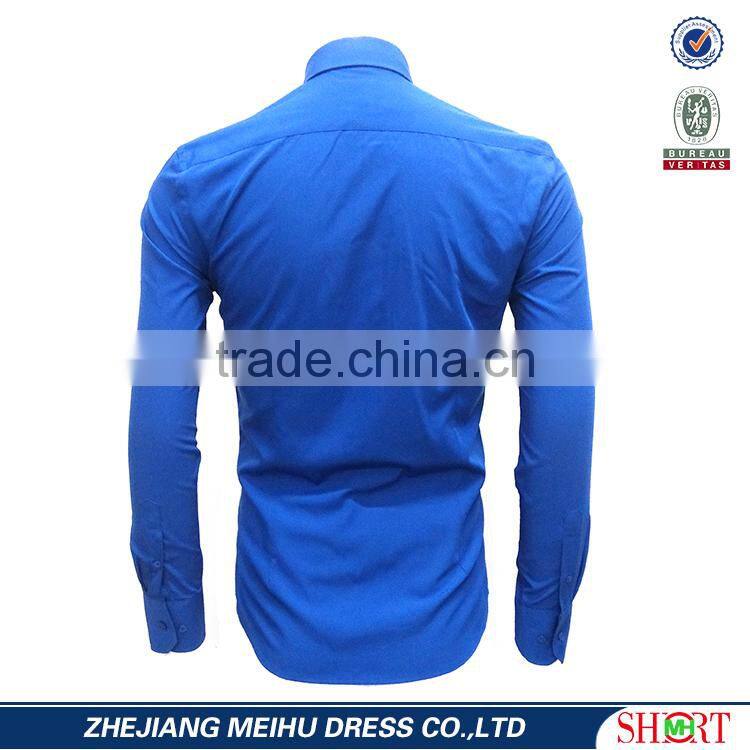 100% factory custom slim fit cotton men shirt