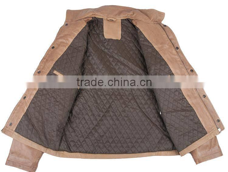 Custom Made Real Leather Biker Jacket / leather jacket