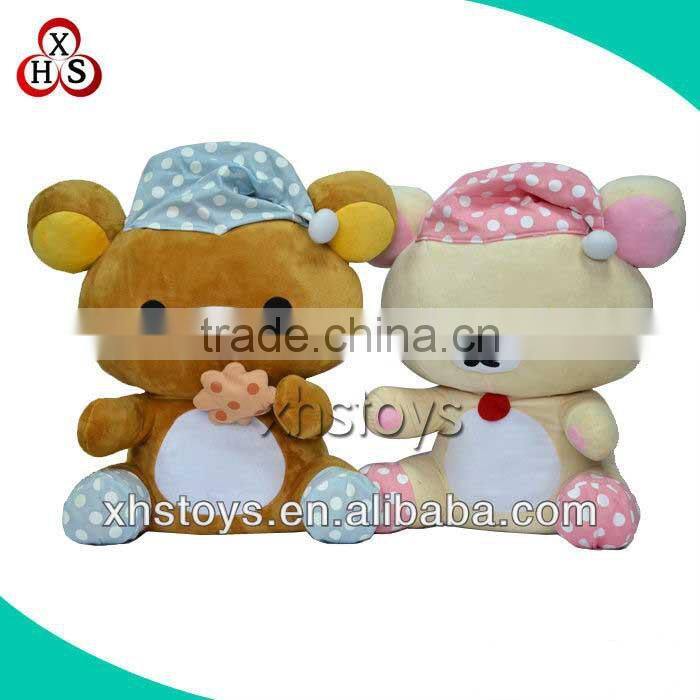 hot sale fox stuffed plush keychain