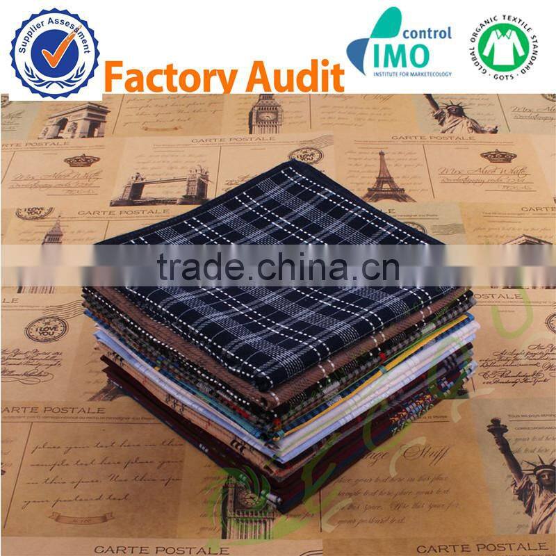 100% Cotton Handkerchief For Men