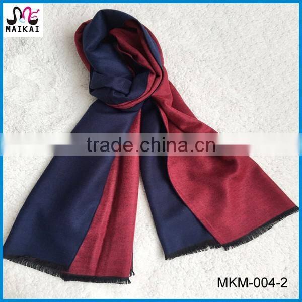 Classic check design silk modal tartan plaid hijab scarf