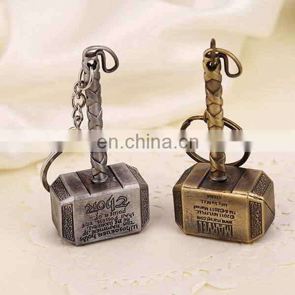 Fashion thor key chain travel souvenir gift trendy accessories