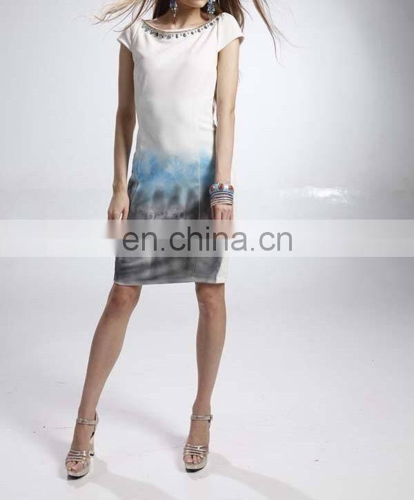 2016 New fashion design lady dress