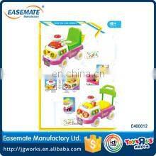 Classic baby lovely cartoon indoor and outdoor ride on toy car for kids