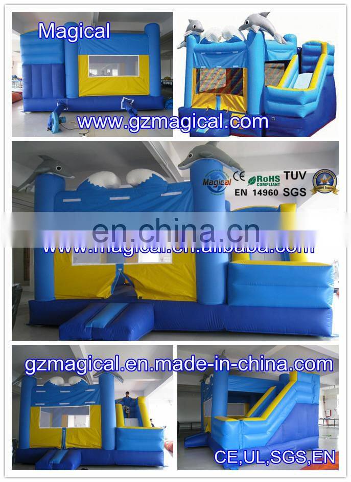 happy kids bouncy castle combo prices, inflatable combo house slide