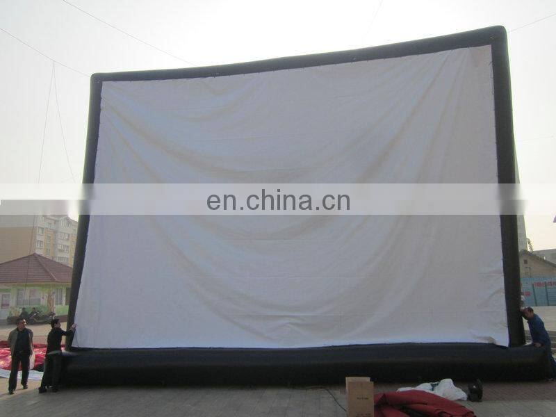 hot sale customized large inflatable movie screen for sale