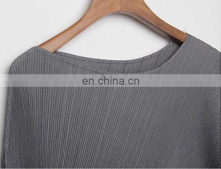 OEM service latest fashion pleats clothes women pleats issey dress