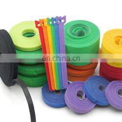 Double sided hook and loop straps garden namagement plant ties