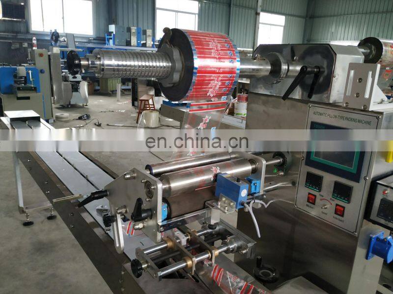 KD-350Automatic Flow Candy Granola Energy Chocolate Bar Packaging Machine