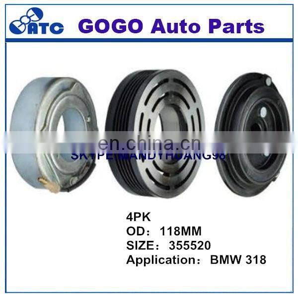 High quality Auto ac 7SEU17C compressor clutch 4PK compressor magnetic clutch for BMW E60