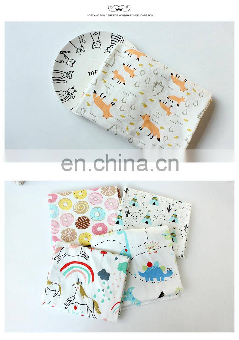 hot sell new 100% cotton blanket infant swaddle Stroller Receiving Blankets