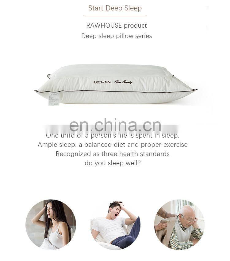 RAWHOUSE home hotel use Cassia buckwheat lavender pillow insert