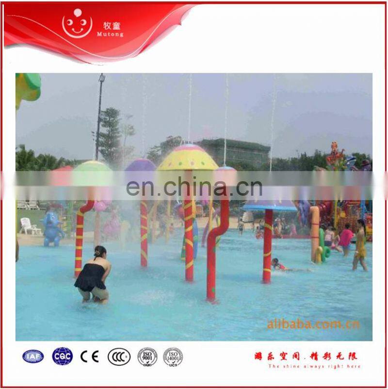 Hot Popular Aqua Play Spray Mushroom Fountain for Sale