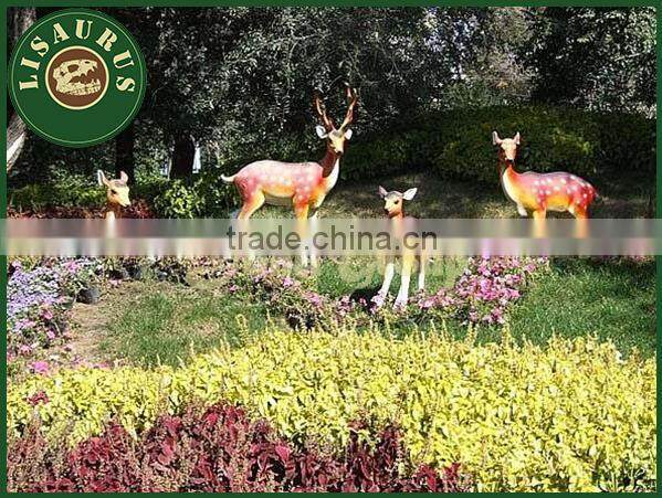 Lisaurus-R Fiberglass life size deer statues