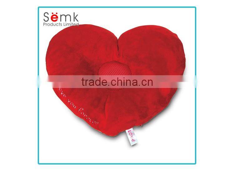 Cheap heart shaped cushion speaker fancy cushion bluetooth speaker