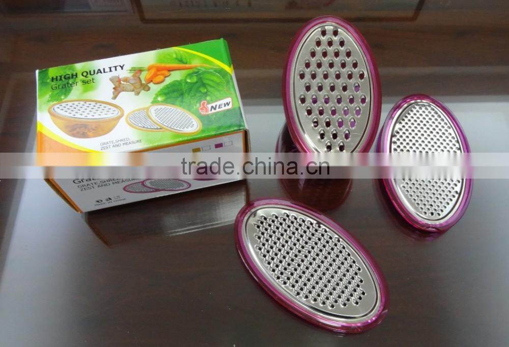 Radish Carrot 3 in one graters with box