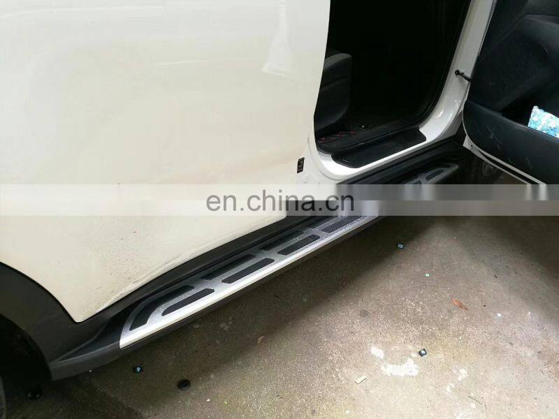 Top quality Aluminum running board for 2018 KIA SportageR auto side step for car foot pedals