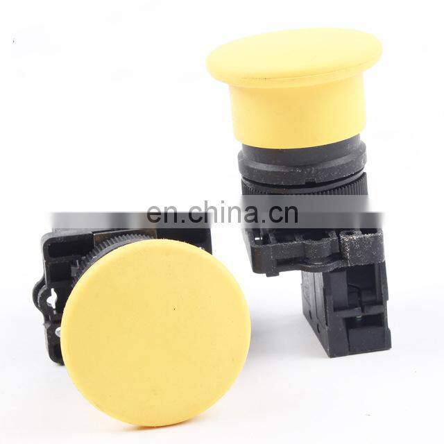 XB2 XB4 XB5 momentary flat push button switch self-resetting 22mm, NO NC waterproof marked push button switch