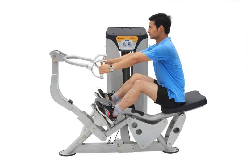 Gym Hammer Strength Rowing Machine