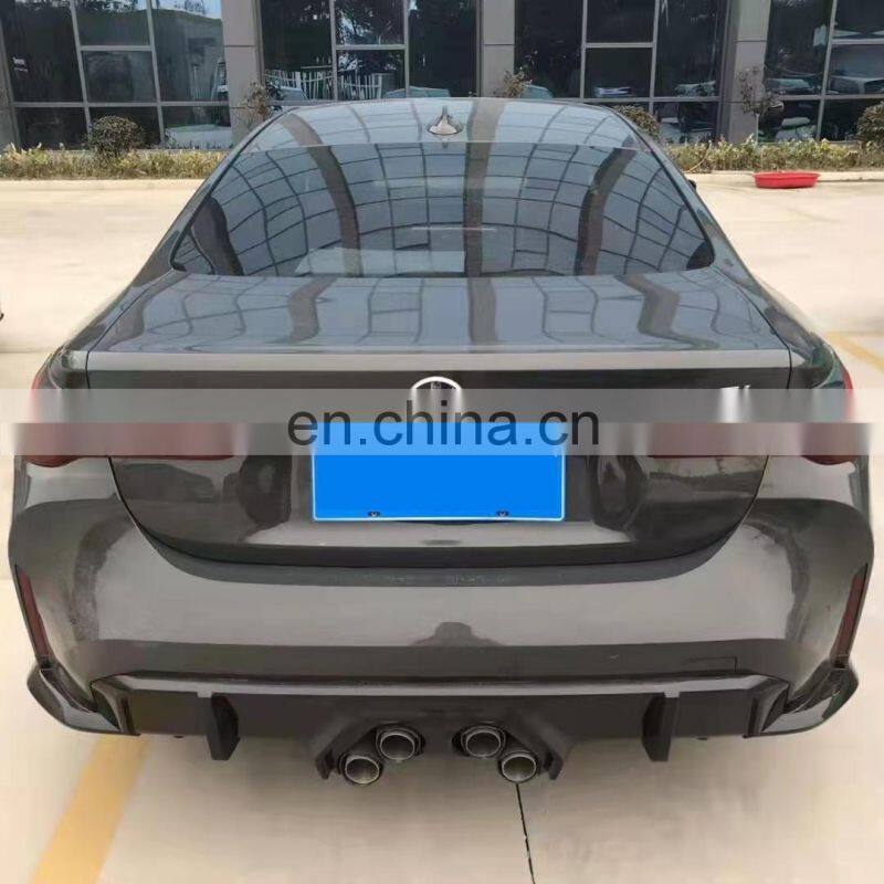 Runde PP Material For 20-In BMW 4Series G22 G23 G26 M4 Style Body kit Front Bumper Rear Bumper Front Lip Rear Lip Grille Exhaust