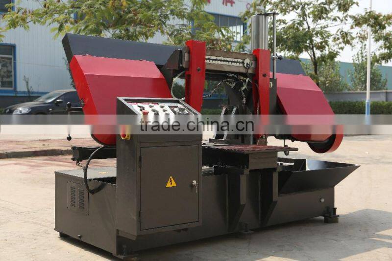GZ4245 China Double Column Hydraulic horizontal band saw machine resaw band saws