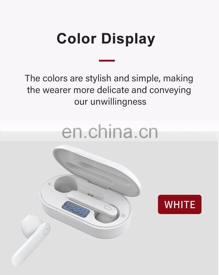 Best sell products 2020 in USA Amazon P25 TWS 5.0 hifi bass ear buds wireless headphone earphone hands free in ear headset