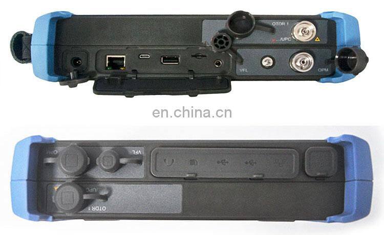 PG-1800 optical fiber OTDR sm mm 850/1300nm,26/34dB,build in power meter laser source VFL colorful screen touch operate