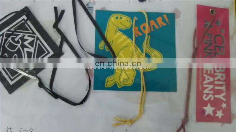 UT150 Fully Automatic Perfume bottle Hangtag Knot Tying Machine, car freshener card stringing equipment