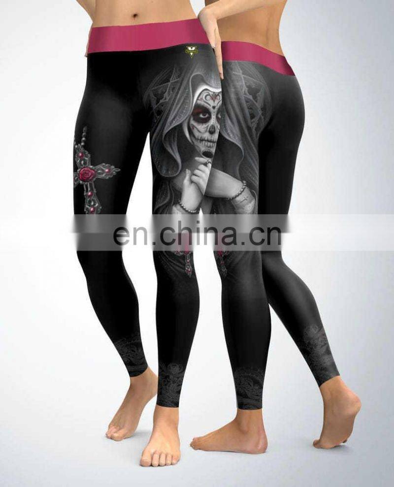 2020 Fashion custom printed leggings high waist yoga pants wholesale sexy women yoga sets